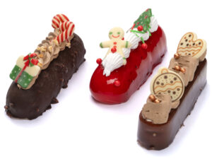 Trio van mini-eclairs (3 stuks)